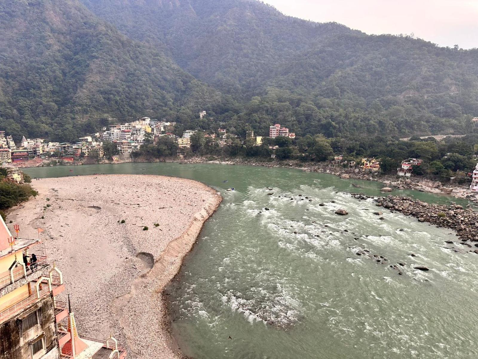 הוילה Yoga Retreat At The Ganges In רישיקש מראה חיצוני תמונה